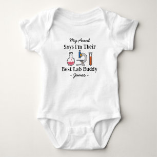 Wissenschaft Baby Meine Tante sagt, ich bin ihr be Strampler
