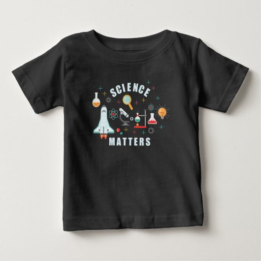 Wissenschaft Baby T-shirt (Vorderseite)