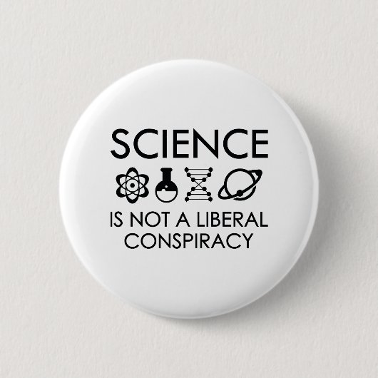 Wissenschaft Button (Vorderseite)