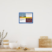 Wissenschaft, Chemie, Lösung Poster (Küche)