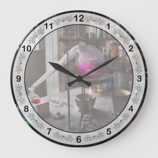 Wissenschaft - Chemie - Medizinische Chemie Große Wanduhr
