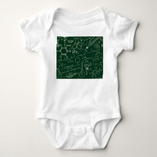 Wissenschaft, Chemie, Vintage Labormuster Baby Strampler