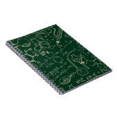 Wissenschaft, Chemie, Vintage Labormuster Notizblock (Rechte Seite)