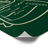 Wissenschaft, Chemie, Vintage Labormuster Poster (Ecke)