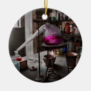 Wissenschaft - Chemiker - Chemie für Medizin Keramik Ornament