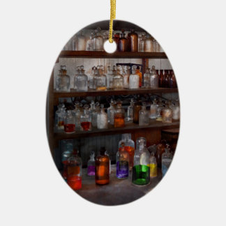 Wissenschaft - Chemist - Das Geheimnis des Lebens Keramik Ornament
