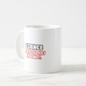 Wissenschaft... Coole Kinder Kaffeetasse (Vorderseite Links)