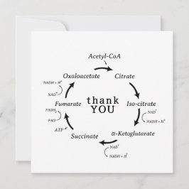 Wissenschaft danke Ihnen Lehrer Krebs Zyklusbiolog