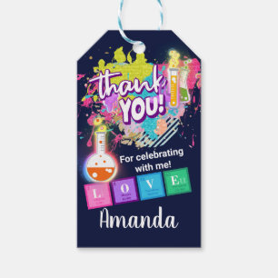 Wissenschaft danke Tags, Wissenschaftsfavoriten, W Geschenkanhänger