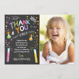 Wissenschaft danken Ihnen, Dankeskarte