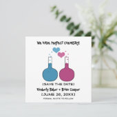 Wissenschaft der Liebe Save the Date einladen (Stehend Vorderseite)