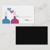 Wissenschaft der Platzkarten der Liebe (Vorne/Hinten)