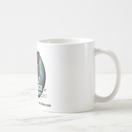 Wissenschaft der Reinkarnations-Tasse Kaffeetasse (Rechts)