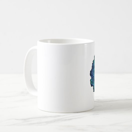 Wissenschaft DNA-Polymerase-Tasse Kaffeetasse (Vorderseite Links)