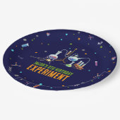 Wissenschaft Einladungen am Geburtstag Pappteller (Schrägansicht)