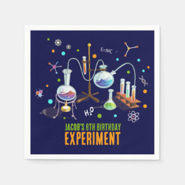 Wissenschaft Einladungen am Geburtstag Serviette