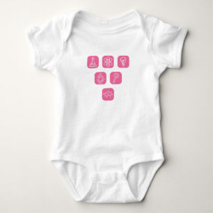 Wissenschaft Elemente Artikel Baby Strampler
