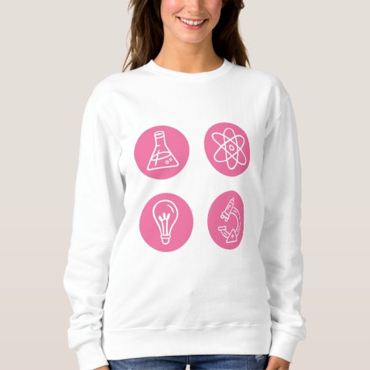 Wissenschaft Elemente Artikel Sweatshirt (Vorderseite)