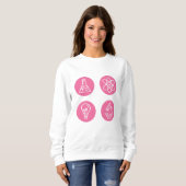 Wissenschaft Elemente Artikel Sweatshirt (Vorne ganz)