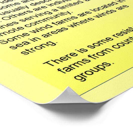 Wissenschaft, Energie, Elektrizität, moderner Powe Poster (Ecke)