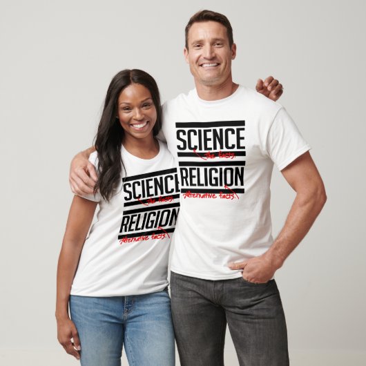 Wissenschaft = Fakten und Religion = Alternative F T-Shirt (Unisex)