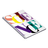 "WISSENSCHAFT" farbenfroh personalisiert Notizblock (Rechte Seite)