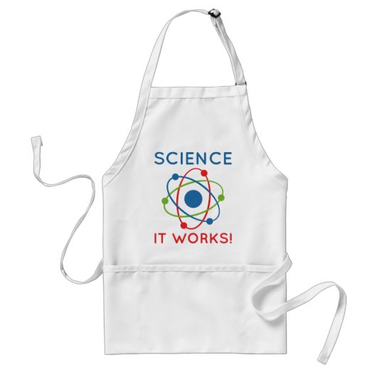 Wissenschaft funktioniert! schürze (Vorne)