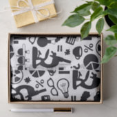 Wissenschaft für das Wissenschaftler-Muster Seidenpapier (Geschenk)