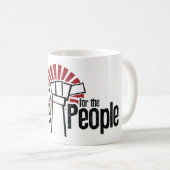 Wissenschaft für die Tasse der Leute-11oz (VorderseiteRechts)