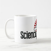 Wissenschaft für die Tasse der Leute-11oz (Links)