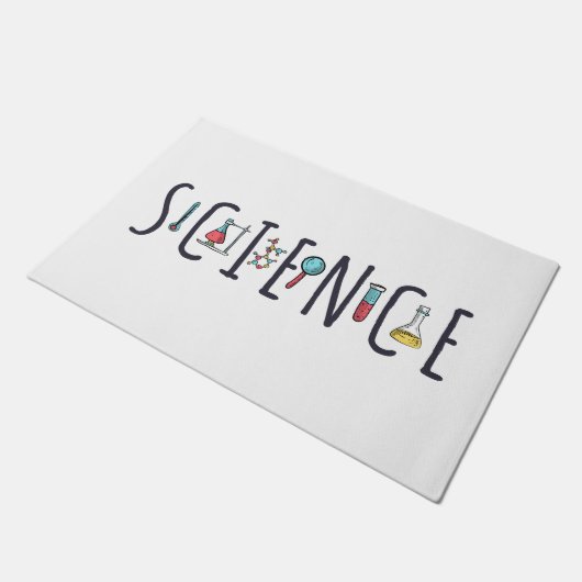 Wissenschaft Fußmatte (Schrägansicht)