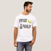 Wissenschaft gegen Religion T-Shirt (Vorne ganz)