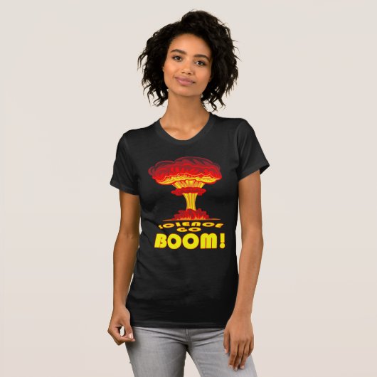 Wissenschaft gehen Boom! T - Shirt (Vorne ganz)