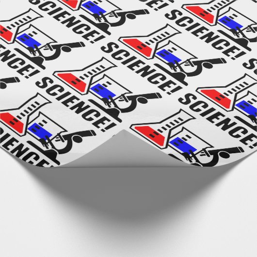 Wissenschaft! Geschenkpapier (Ecke)