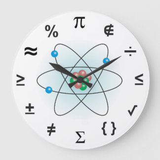 Wissenschaft Große Wanduhr