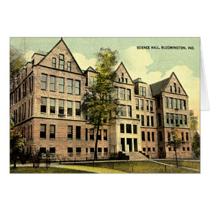 Wissenschaft Hall 1930 Bloomingtons Indiana IU