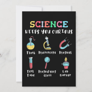 Wissenschaft hält dich neugierig einladung
