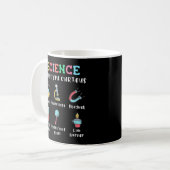 Wissenschaft hält dich neugierig kaffeetasse (Vorderseite Links)