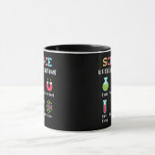 Wissenschaft hält dich neugierig tasse (Zentrum)