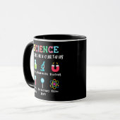 Wissenschaft hält dich neugierig tasse (Vorderseite Links)