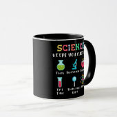 Wissenschaft hält dich neugierig tasse (VorderseiteRechts)