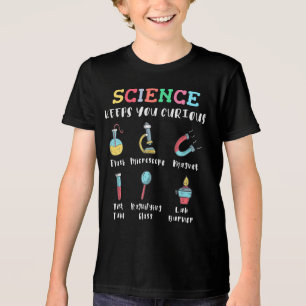 Wissenschaft hält dich neugierig Tri-Blend shirt