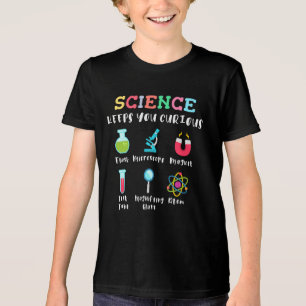 Wissenschaft hält dich neugierig Tri-Blend shirt