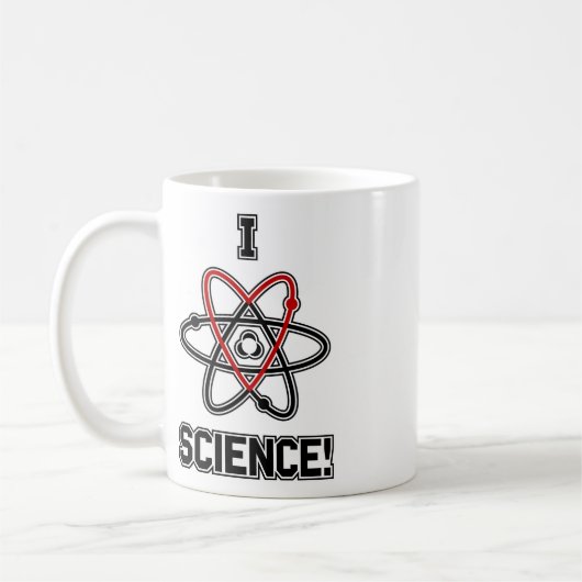 Wissenschaft I <3! Kaffeetasse (Links)