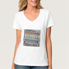 Wissenschaft in wirklichem/Jefferson-Frauen T-Shrt T-Shirt
