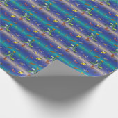 Wissenschaft, Insekt Bug Lover Weihnachtsbaum Geschenkpapier (Ecke)