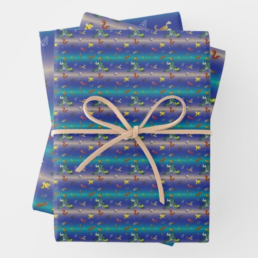 Wissenschaft, Insekt Bug Lover Weihnachtsbaum Geschenkpapier Set (Beispiel)