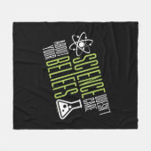 Wissenschaft interessiert sich nicht fleecedecke (Vorderseite (Horizontal))