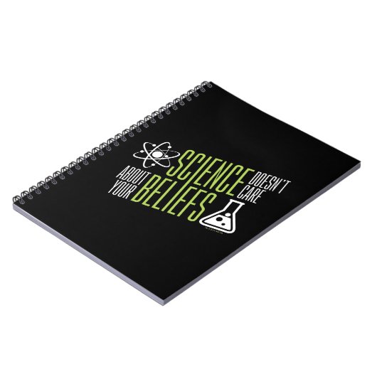 Wissenschaft interessiert sich nicht notizblock (Linke Seite)