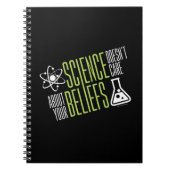 Wissenschaft interessiert sich nicht notizblock (Vorderseite)